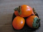 Hachiya persimmons, ripening